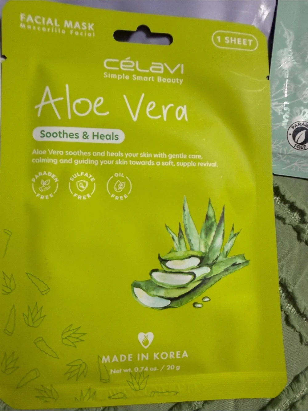 Assorted Skin Care Masks